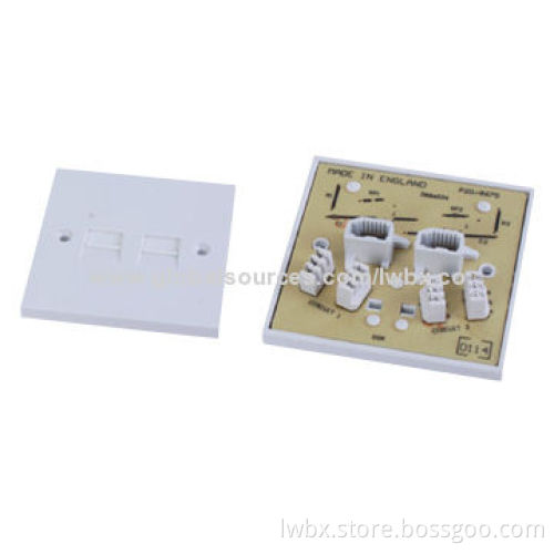 UK Master Line/Secondary Line Jack, 2 Port